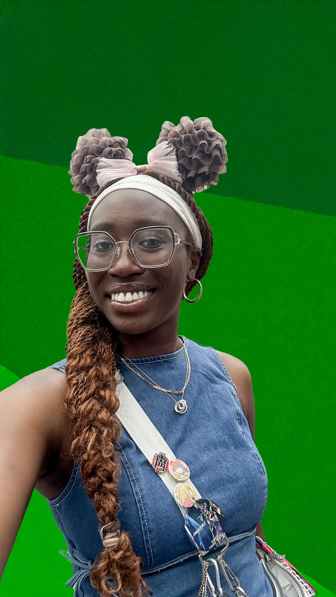 Portræt af Justina efter redigering